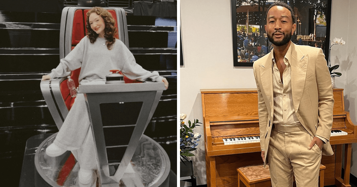 Elizabeth Evans joins Team Legend on 'The Voice' Season 24 (Instagram/elizabethevanz/johnlegend)