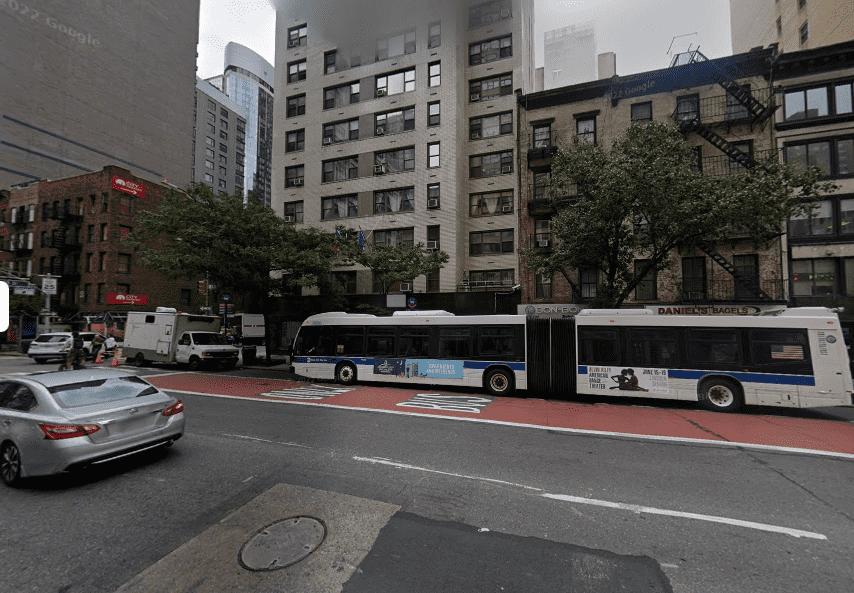 Ola Albanni also punched a 34-year-old woman in the face at Third Avenue and East 37th Street (Google Maps)