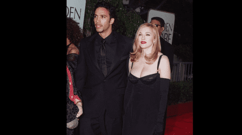 Madonna dated Carlos Leon for three years and welcomed her first daughter with him (IMDB)