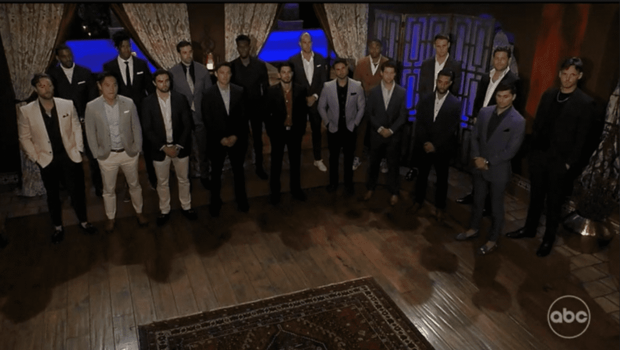 The Rose Ceremony in 'The Bachelorette' 2022 (ABC)