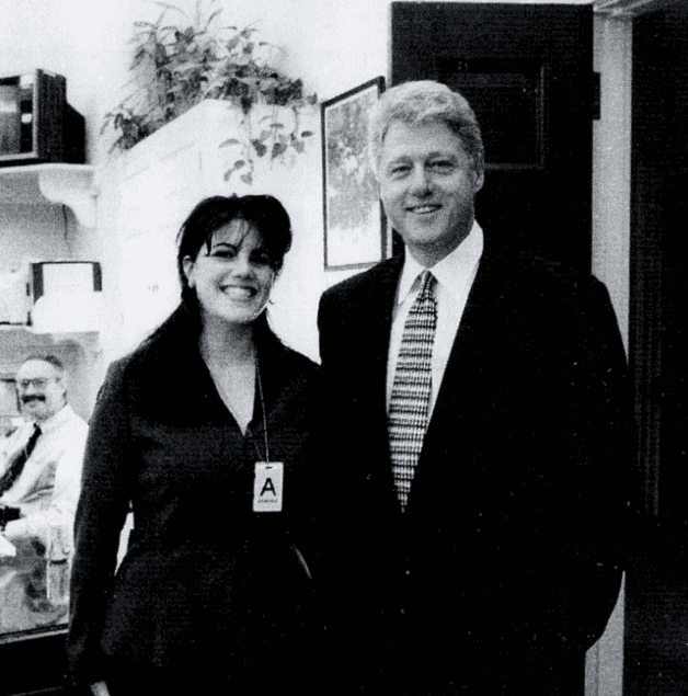 Bill Clinton and Monica Lewinski (Getty Image/Handout)