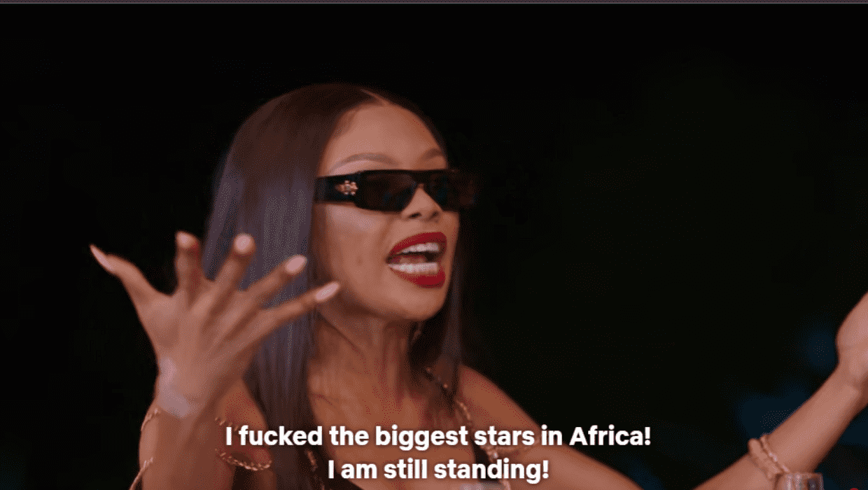 Bonang lashes out on Luis in 'Young, Famous & African' Season 2 (netflix)