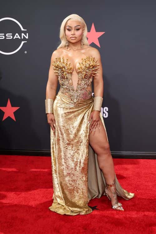 Blac Chyna attends the 2022 BET Awards at Microsoft Theater on June 26, 2022 in Los Angeles, California.