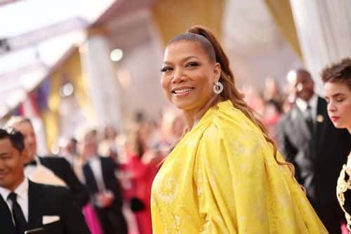Queen Latifah attends the 94th Annual Academy Awards at Hollywood and Highland on March 27, 2022 in Hollywood, California.