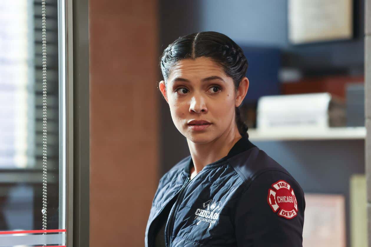 Miranda Rae Mayo as Stella Kidd in 'Chicago Fire' (Photo by: Adrian S. Burrows Sr./NBC)