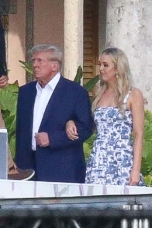 Donald and Tiffany. (Photo: Backgrid)