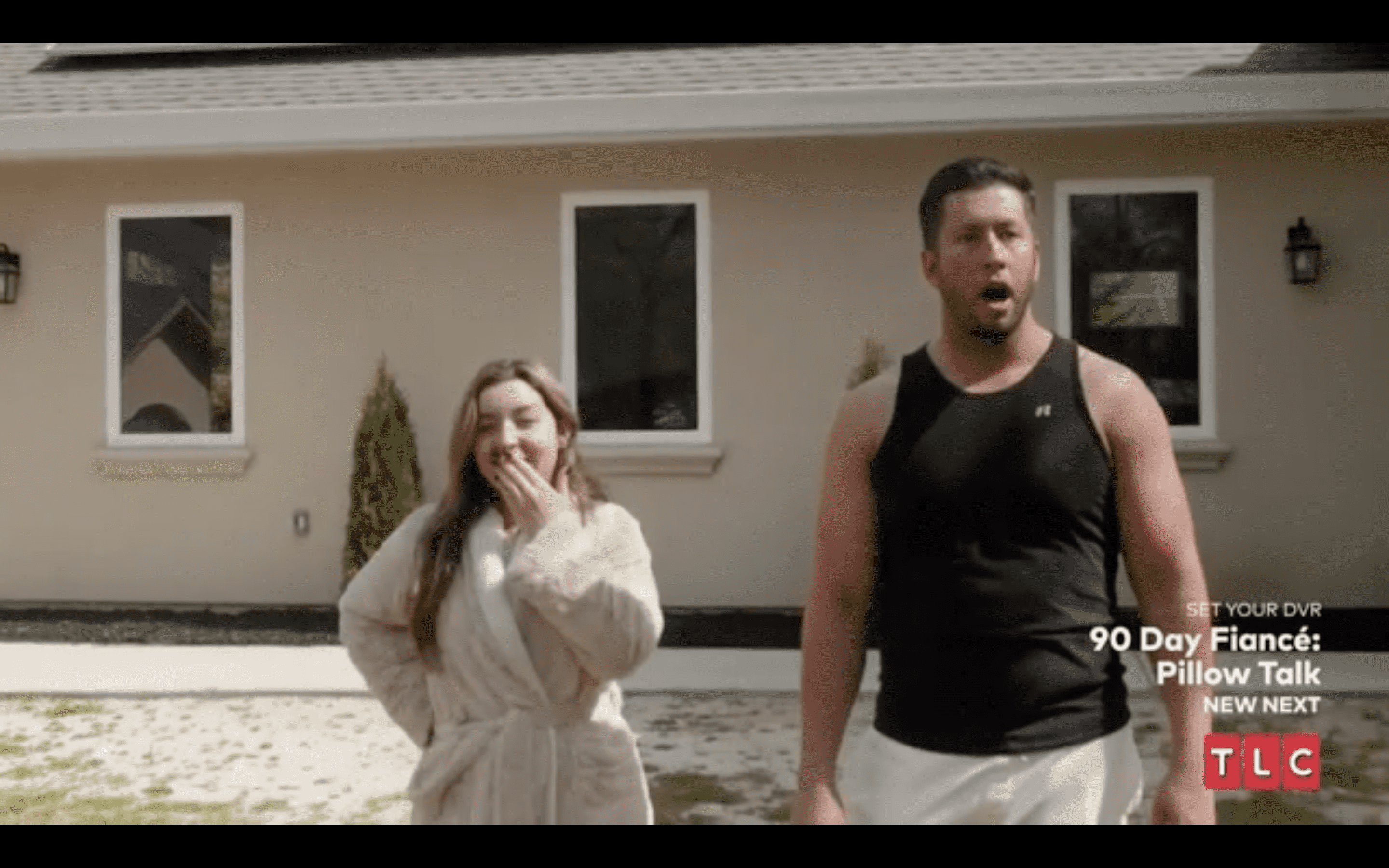 Matt and Brittany react to Kelly mowing down the bush (TLC)