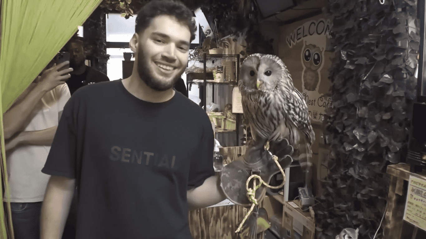 Adin visits a Japanese Petting Zoo (AdinLive/YouTube)