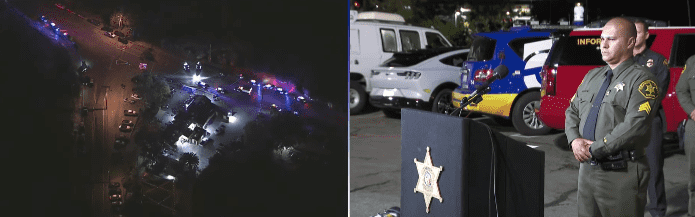 On the afternoon of August 25, the Orange County Sheriff's Department Coroner Division unveiled the identities, declaring them deceased at the location of the incident (@KTLA5/Youtube)