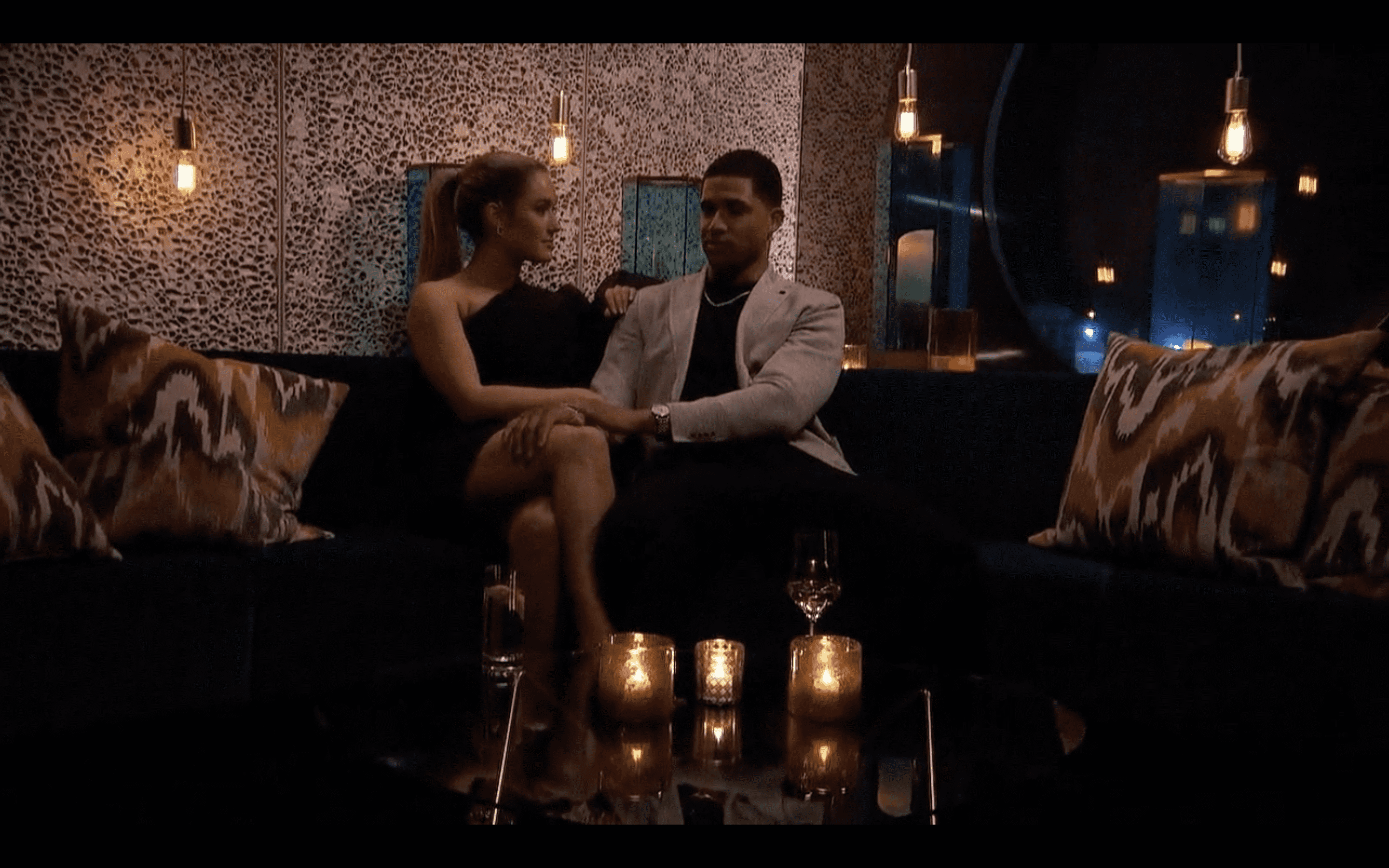 Rachel Recchia and Aven Jones in a still from 'The Bachelorette' Season 19 (ABC)