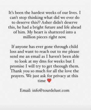 Christine Tran Ferguson shared a heartfelt note on her Instagram story (Christinetranferguson/Instagram)