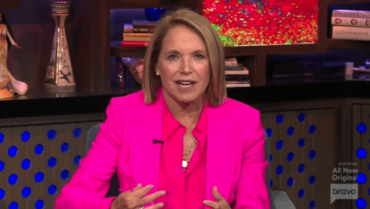 Former 'Today' star Katie Couric critiqued Amy Robach and TJ Holmes' affair (Bravo)