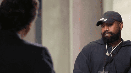 Kanye West told Fox News host Tucker Carlson, 'I perform for an audience of one and that is God' (@TuckerCarlson/Instagram)