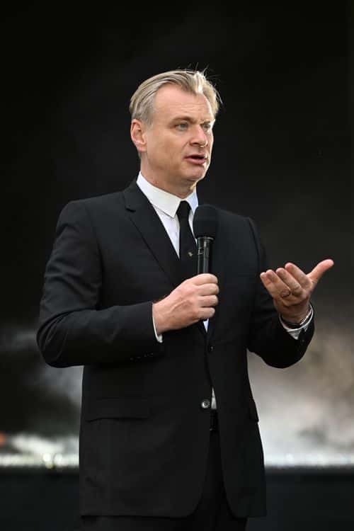 Director Christopher Nolan attends the UK Premiere of 