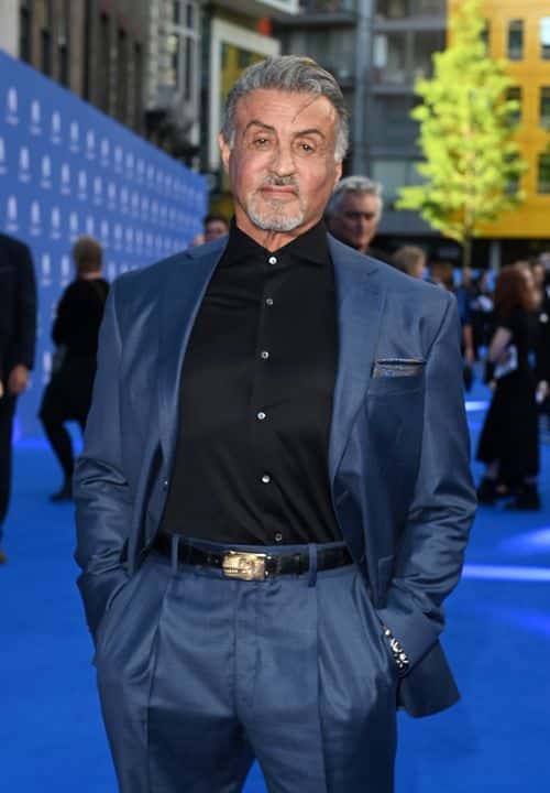 Sylvester Stallone arrives at the Paramount+ UK launch at Outernet London on June 20, 2022 in London, England.