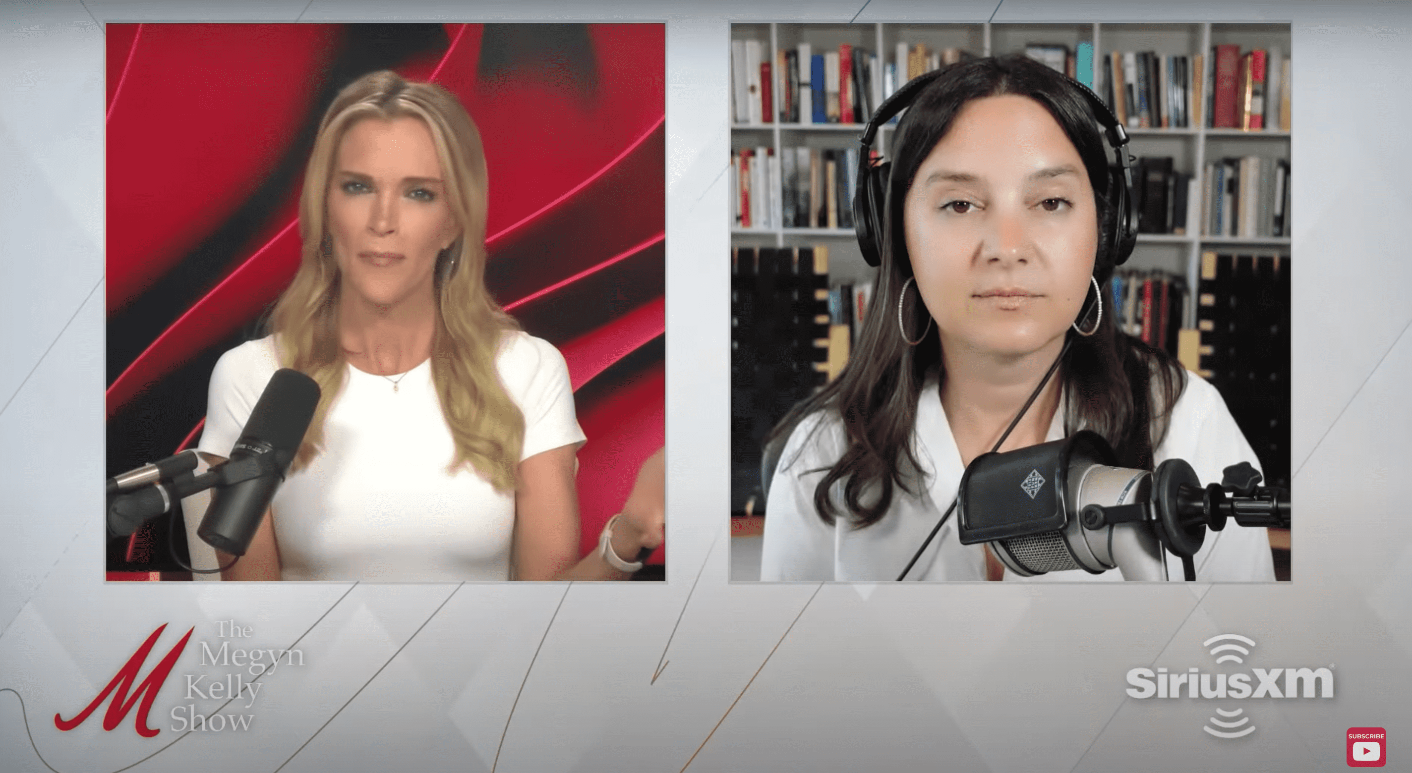 Megyn Kelly discussed the perils of using online dating appa with guest Bari Weiss and advocated for 'old school' dating (@MegynKelly/YouTube)