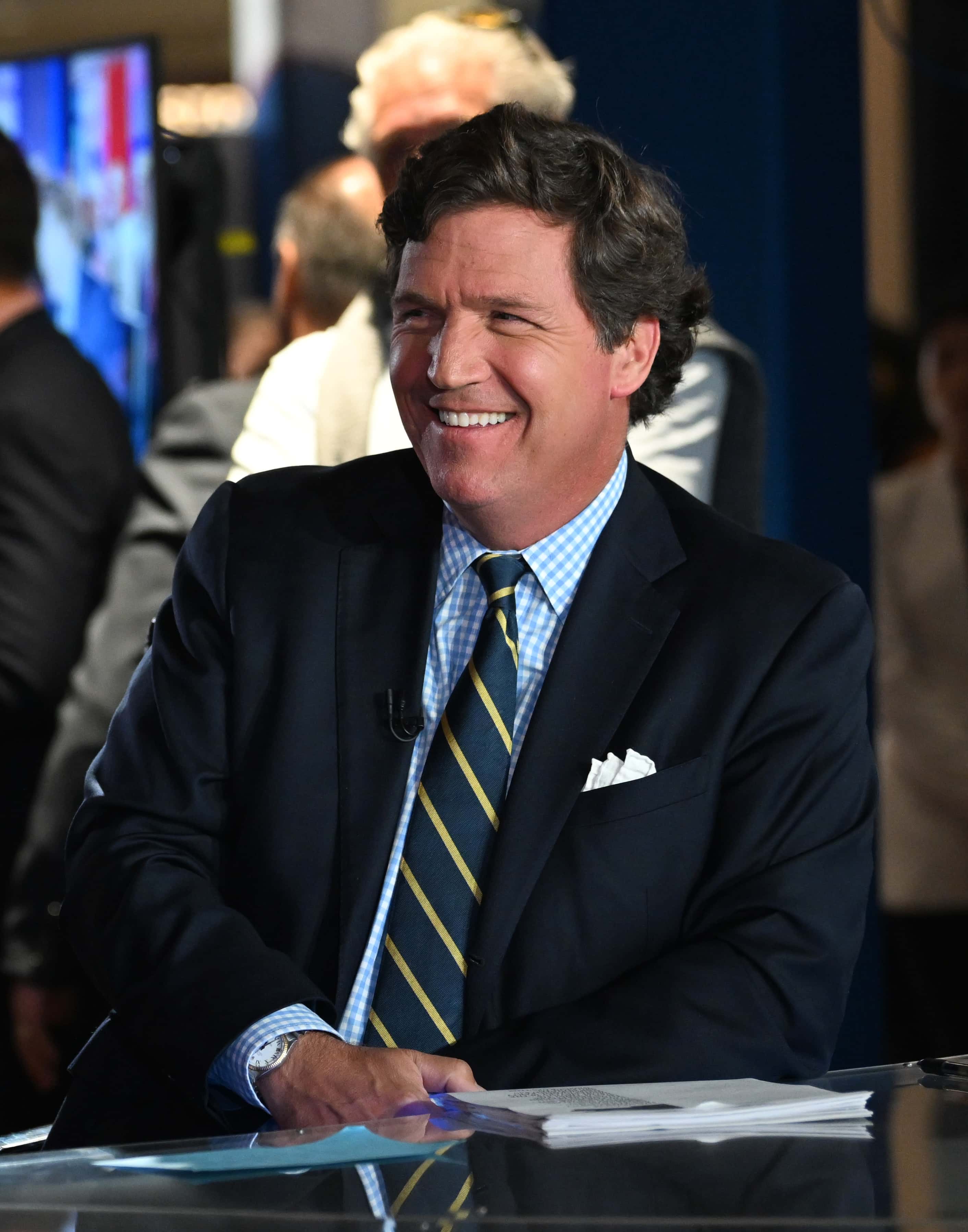 Tucker Carlson during 2022 FOX Nation Patriot Awards at Hard Rock Live at Seminole Hard Rock Hotel & Casino Hollywood on November 17, 2022 in Hollywood, Florida. (Photo by Jason Koerner/Getty Images)