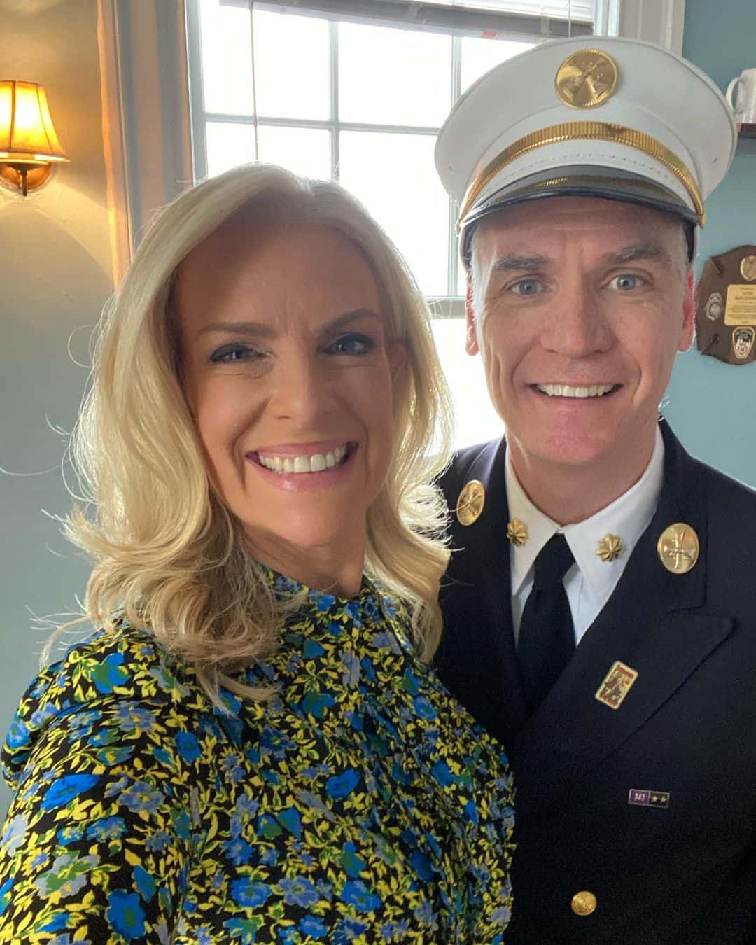 Janice Dean's husband Sean Newman was part of the Fire Department when the 9/11 attack happened (@janicedeanfnc/Instagram)