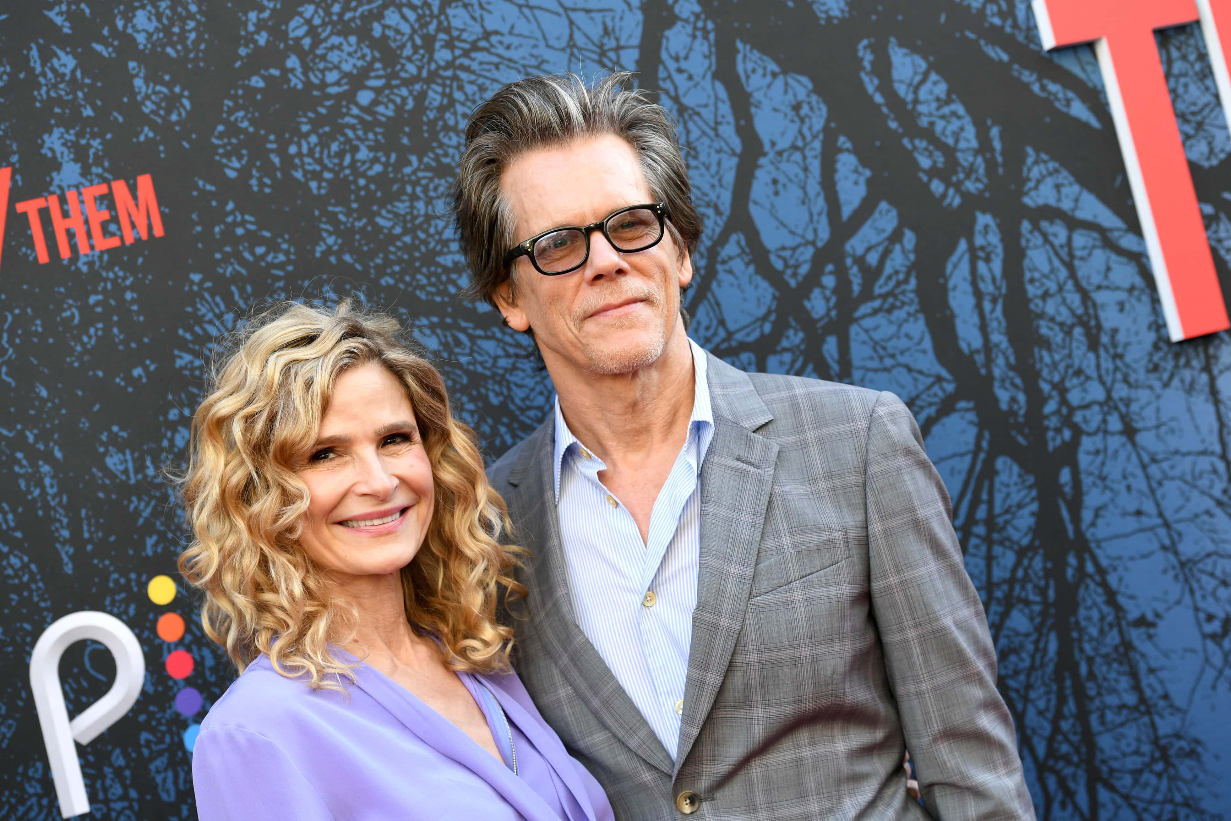 (L-R) Kyra Sedgwick and Kevin Bacon attend the world premiere of “They/Them” during the 2022 Outfest Los Angeles LGBTQ+ Film Festival closing night at Ace Hotel on July 24, 2022 in Los Angeles, California.