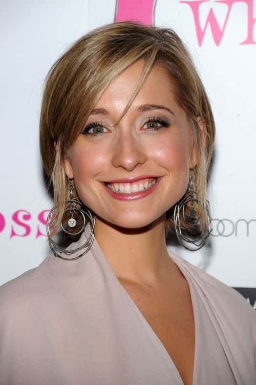 Actress Allison Mack attends the 