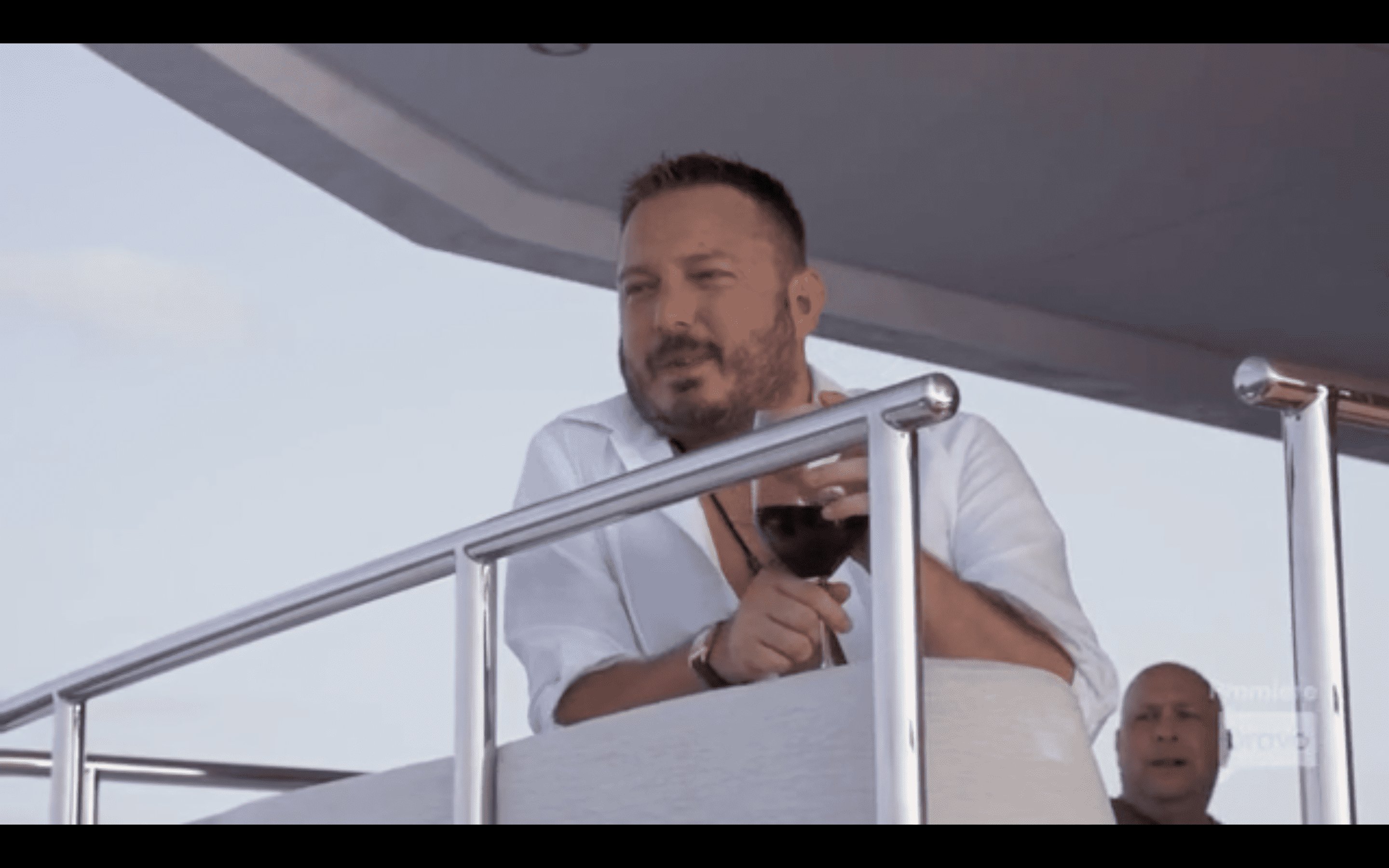 Primary Charter Guest Billy on 'Below Deck Med' (Bravo)