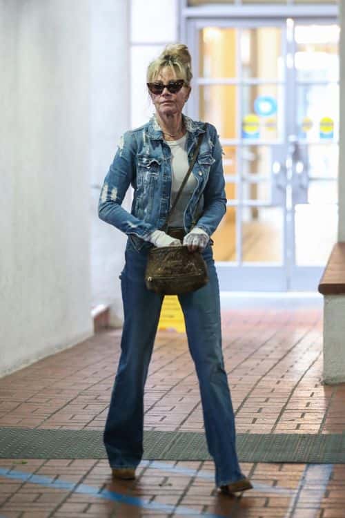 Griffith was married to Miami Vice actor Don Johnson, 73, for less than a year in 1976 (Backgrid)