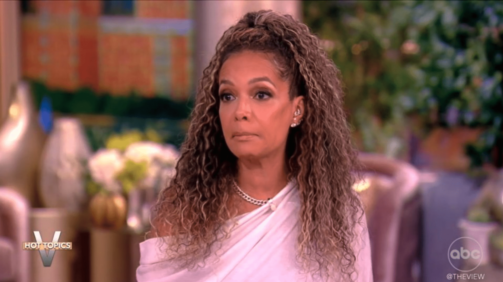 Sunny Hostin disclosed his son Gabriel was in a scary accident in college (ABC)
