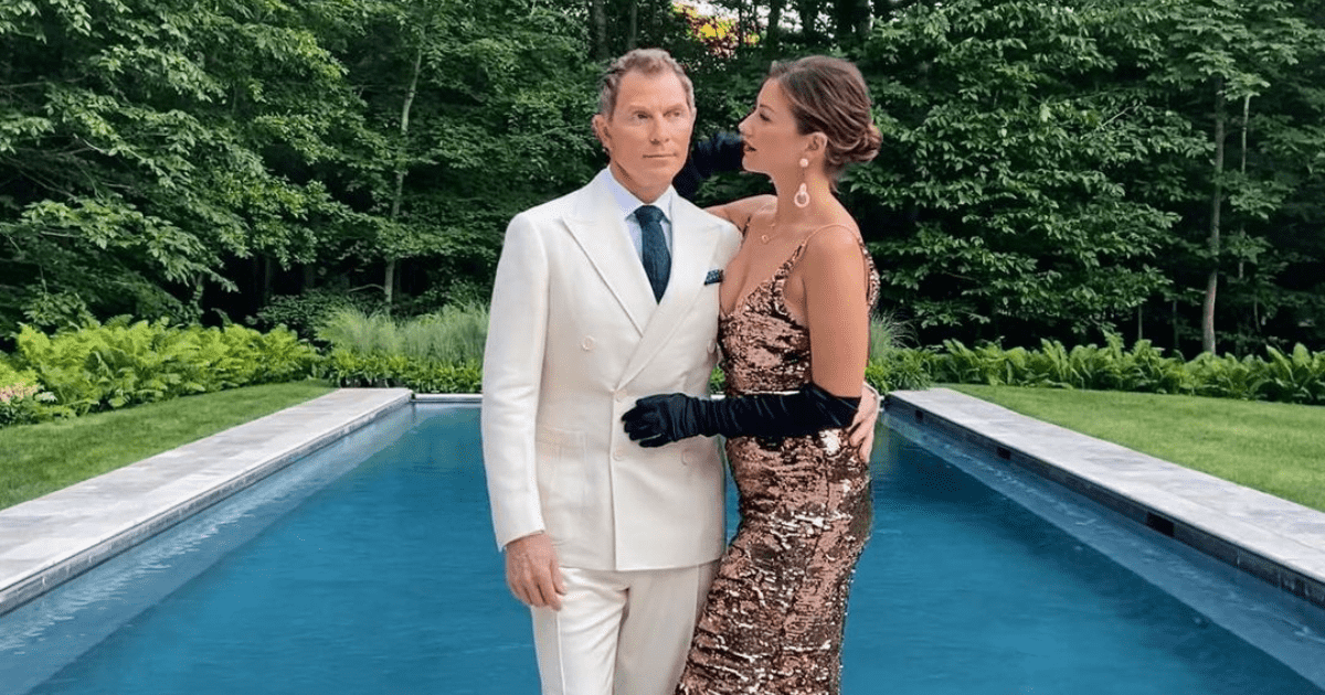In her New York apartment, Food Network star Bobby Flay prepared a lovely meal for his girlfriend Christina Pérez (Instagram/christinalperez)