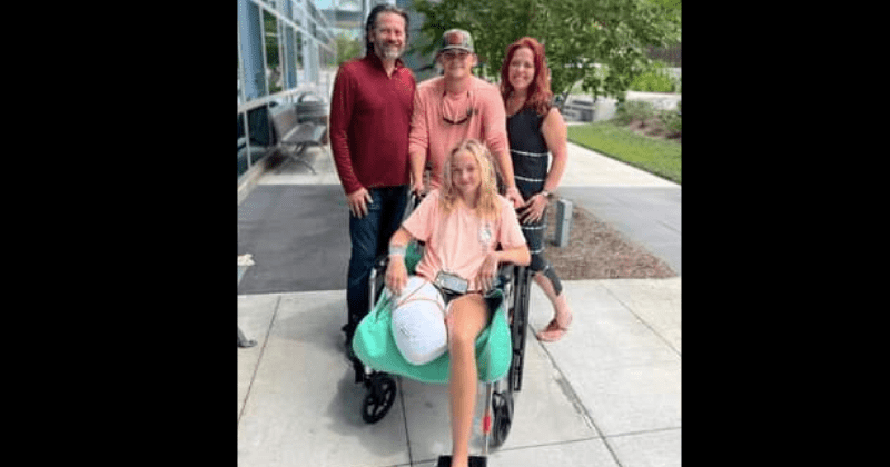 Addison Bethea seen with her family (Facebook/ Tallahassee Memorial Healthcare)