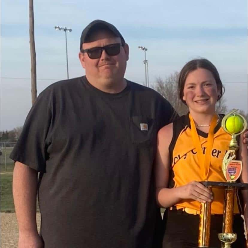 Jeb Chillson with  Jaylee Chillson (Jeb Chillson/Facebook)