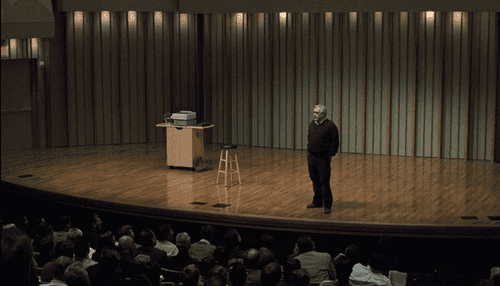 Brian Cox as Robert McKee in 'Adaptation.' (Columbia Pictures)