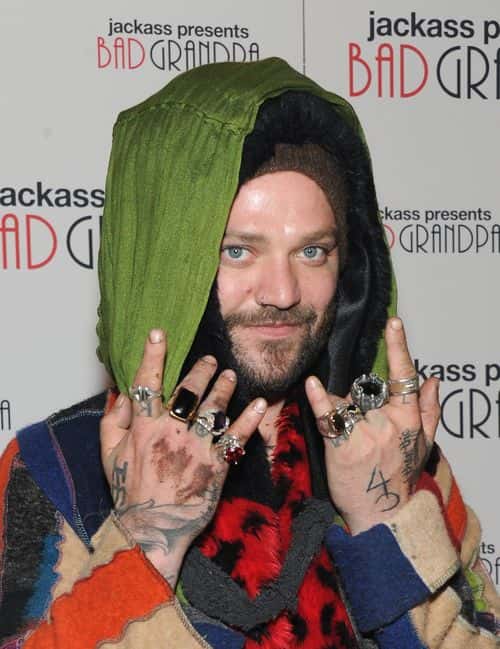 TV personality Bam Margera attends the