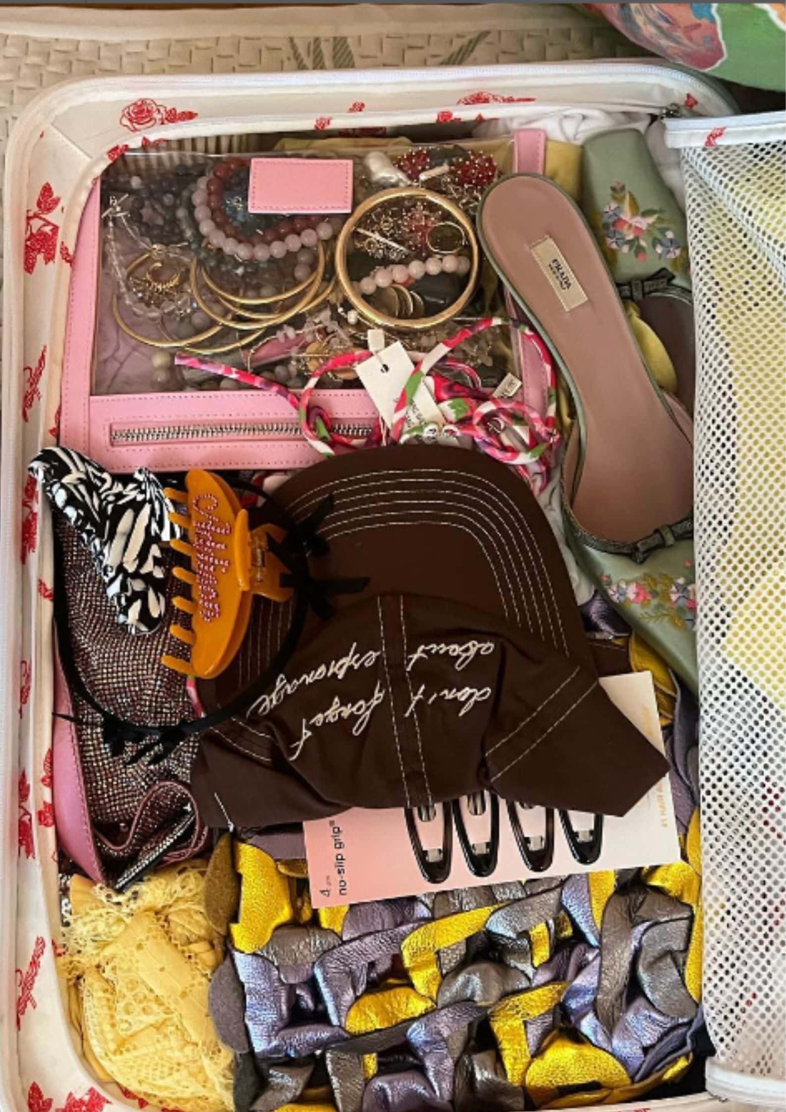 Addison Rae luggage looks like a dream.(@addisonrae/Instagram)