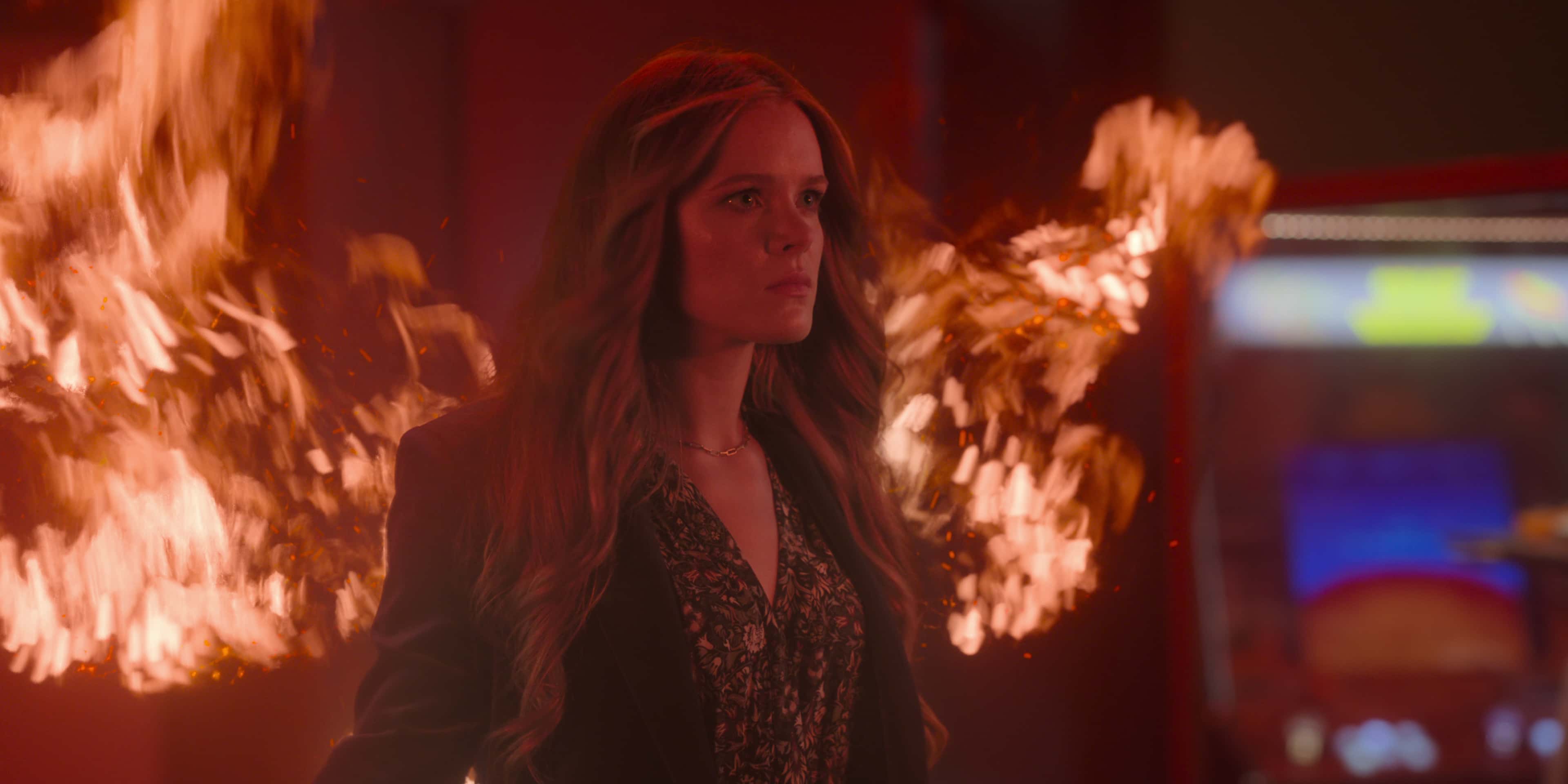 Abigail Cowen starring as Bloom in 'Fate: The Winx Saga' Season 2 (Steffan Hill/Netflix)