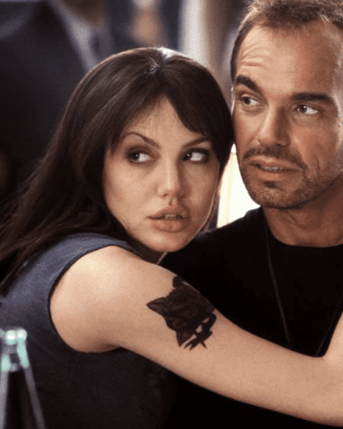 Angelina Jolie and Billy Bob Thorton worked together on 'Pushing Tin'. (IMDb/Pushing Tin)