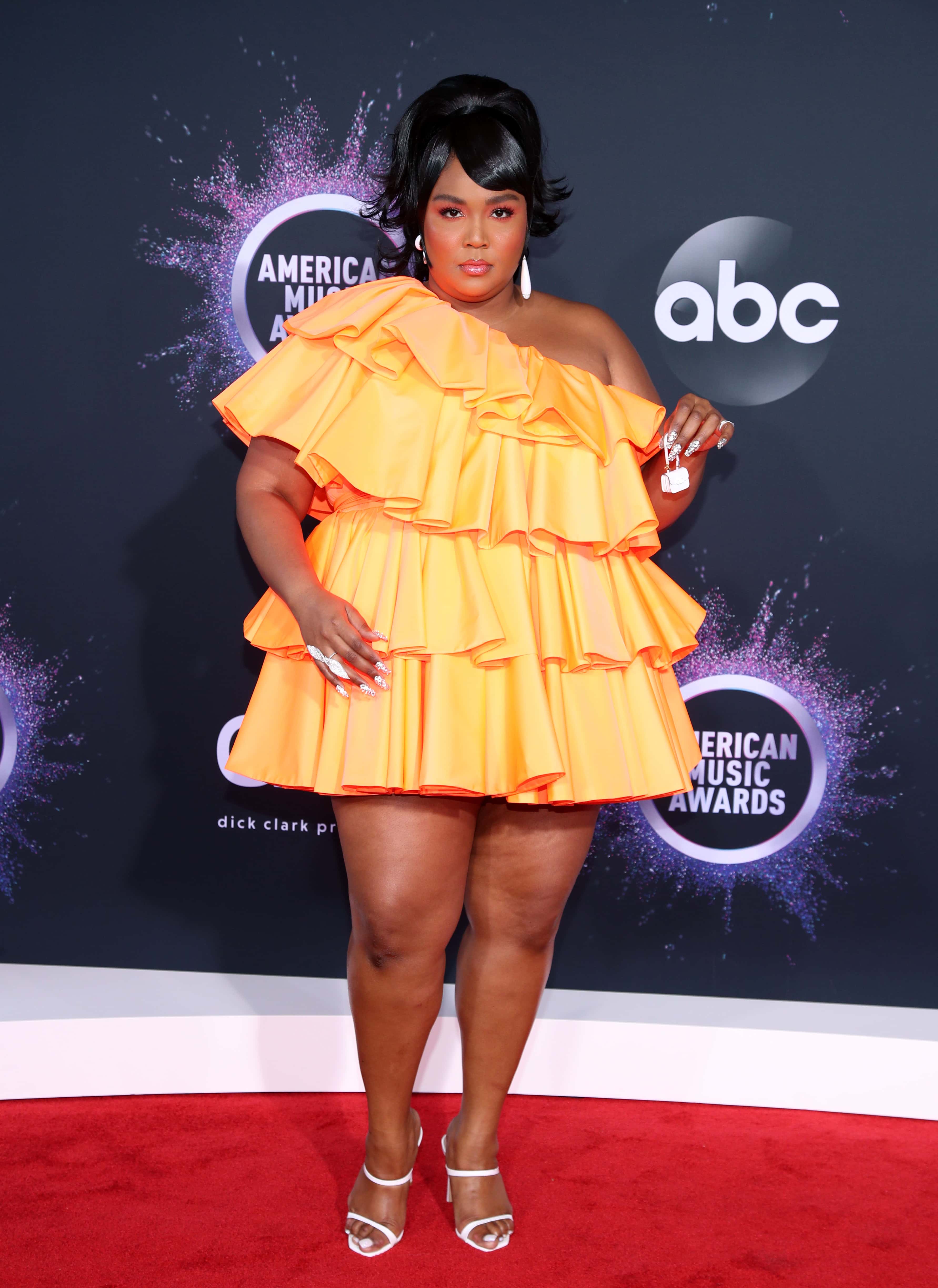 Lizzo attends the 2019 American Music Awards at Microsoft Theater on November 24, 2019, in Los Angeles, California. (Photo by Rich Fury/Getty Images)