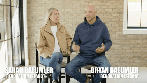 'Rock The Block' Season 4 team Bryan and Sarah Baeumler (HGTV)