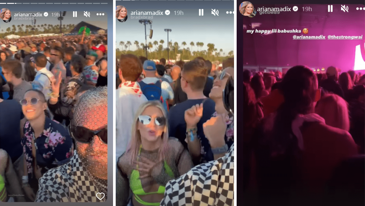 Ariana Madix enjoying Coachella with a new man named Daniel Wai (Instagram/@arianamadix)