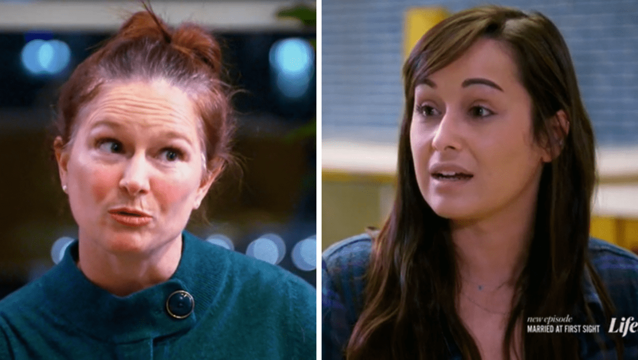 Debra and Morgan in 'MAFS' Season 15 episode 10 (Lifetime)