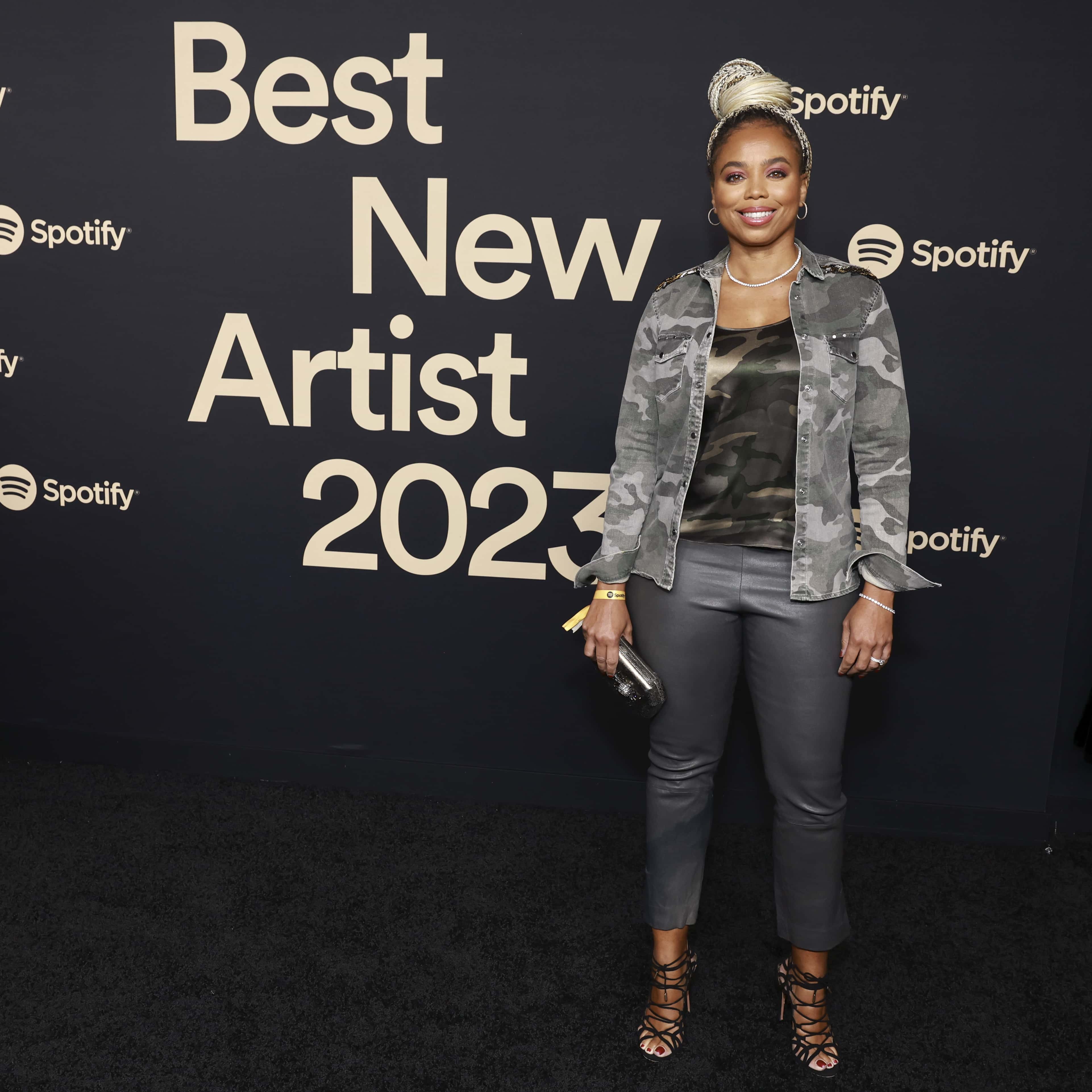 WEST HOLLYWOOD, CALIFORNIA - FEBRUARY 02: Jemele Hill attends Spotify's 2023 Best New Artist Party at Pacific Design Center on February 02, 2023 in West Hollywood, California. (Photo by Matt Winkelmeyer/Getty Images for Spotify )
