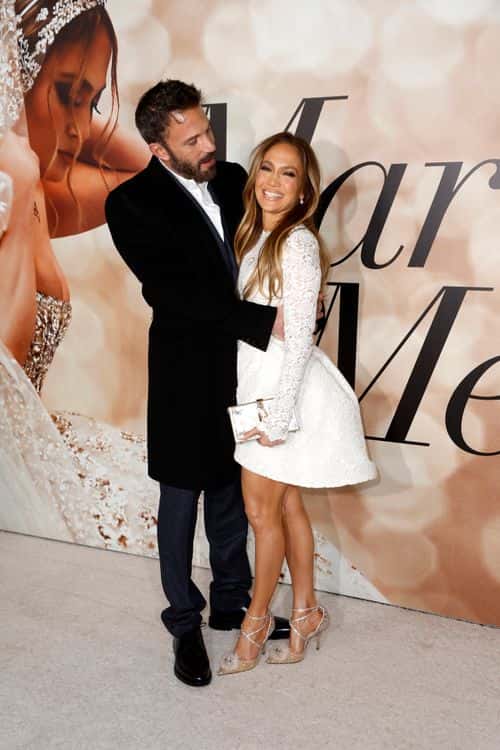 (L-R) Ben Affleck and Jennifer Lopez attend the Los Angeles Special Screening Of