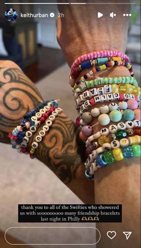 Keith Urban Instagram stories (@keithurban/Instagram)