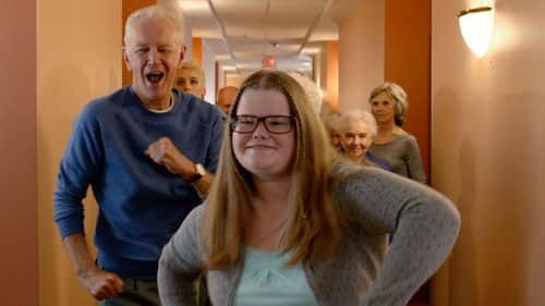 Michelle McLeod in a still from 'Don't Talk To Irene' (IMDb)