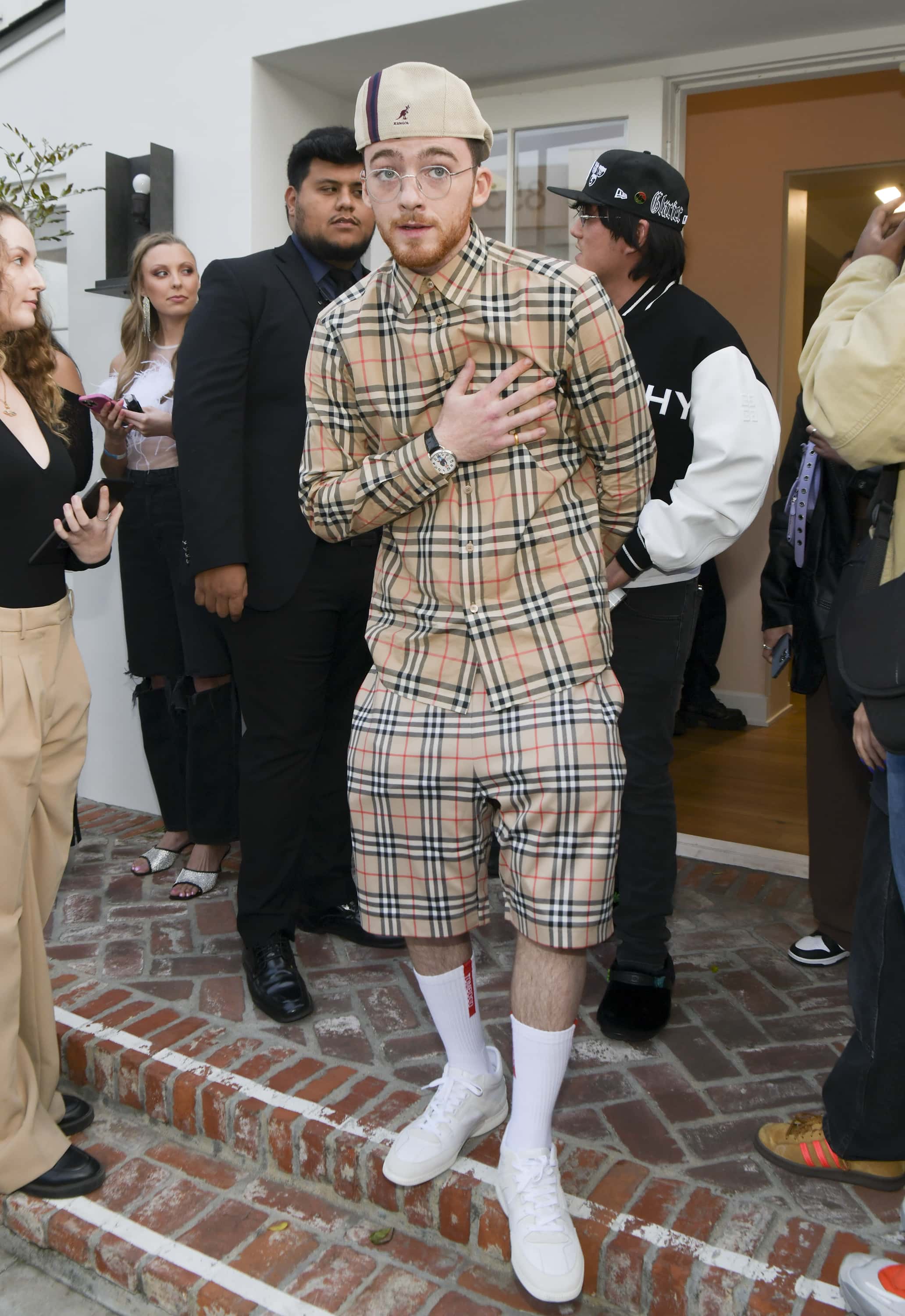 LOS ANGELES, CALIFORNIA - MARCH 03: Angus Cloud attends the REVOLVE Social Club Grand Re-Opening at Revolve Social Club on March 03, 2022 in Los Angeles, California. (Photo by Rodin Eckenroth/Getty Images)