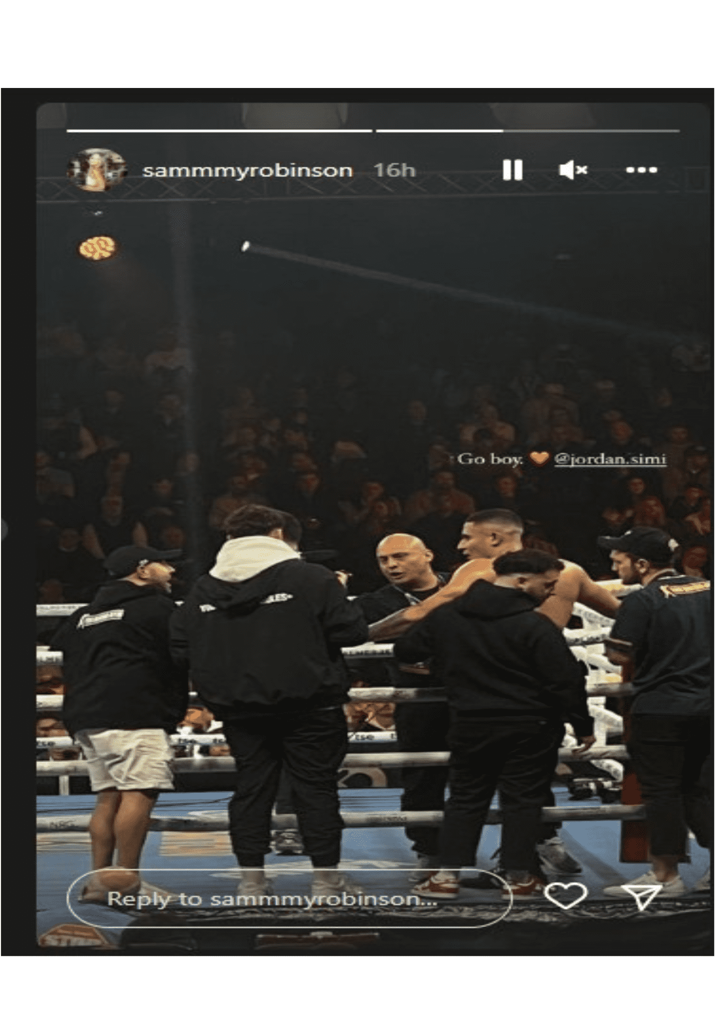 Credit: screenshot sammyrobinson instagram