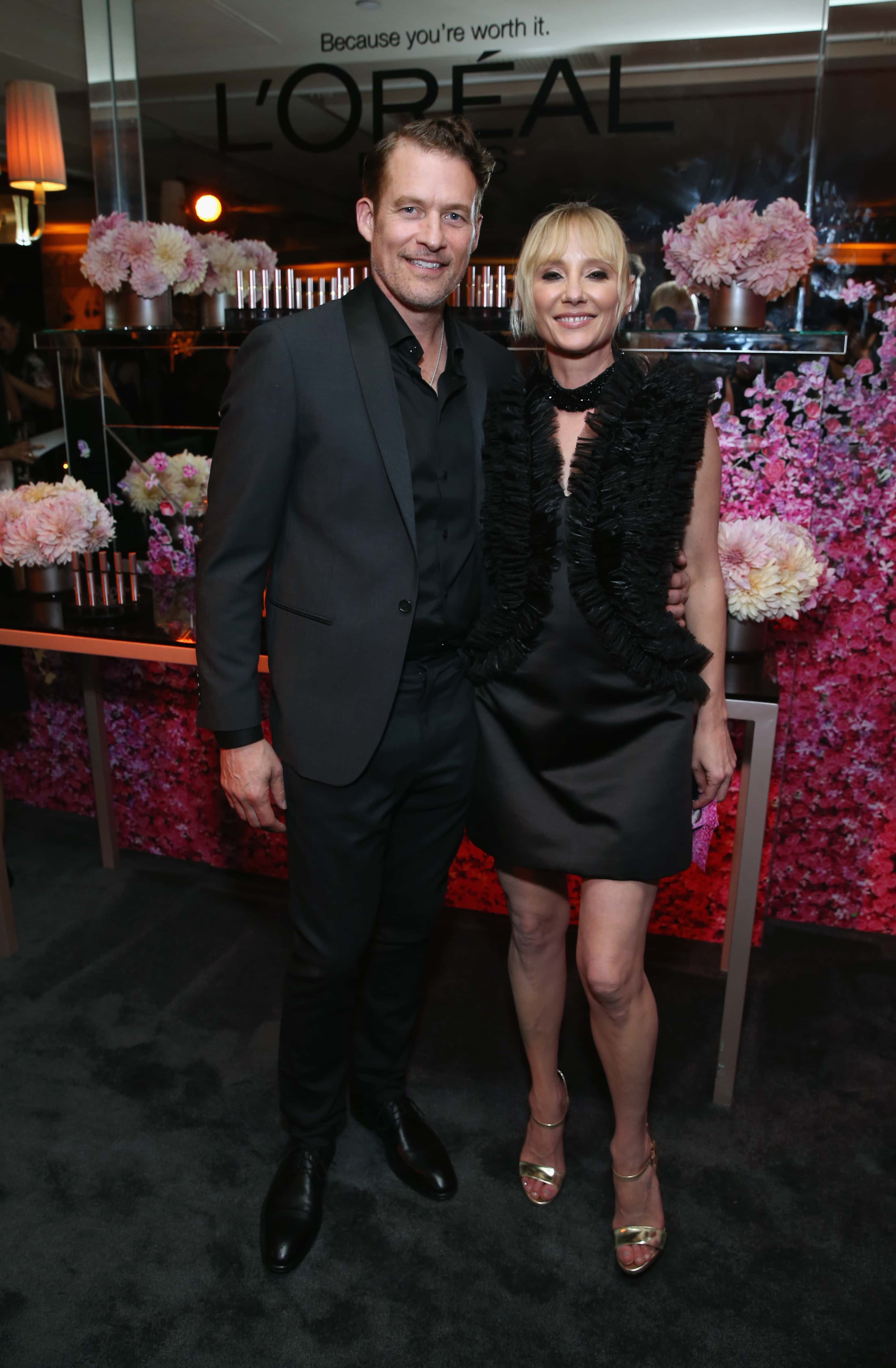 James Tupper (L) and Anne Heche attend the 2017 Entertainment Weekly Pre-Emmy Party at Sunset Tower on September 15, 2017 in West Hollywood, California.