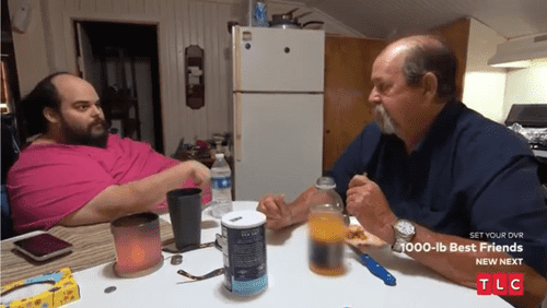 Wess confronts his dad about his traumatic childhood experiences in 'My 600-lb Life' (TLC)