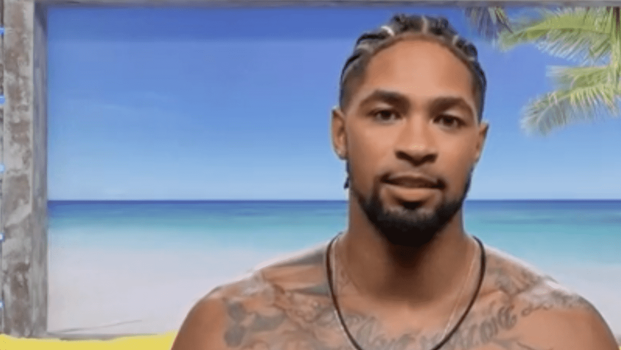 Jesse Bray on 'Love Island' Season 4 (Peacock)