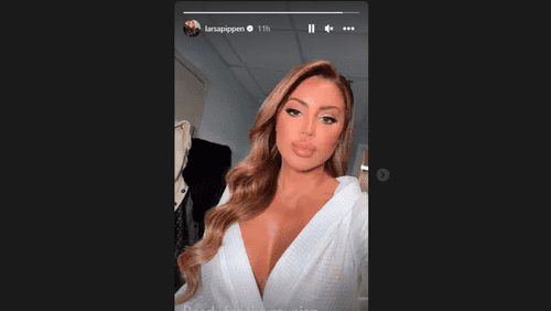 Larsa Pippen at 'RHOM' Season 5 reunion taping (Instagram/larsapippen)