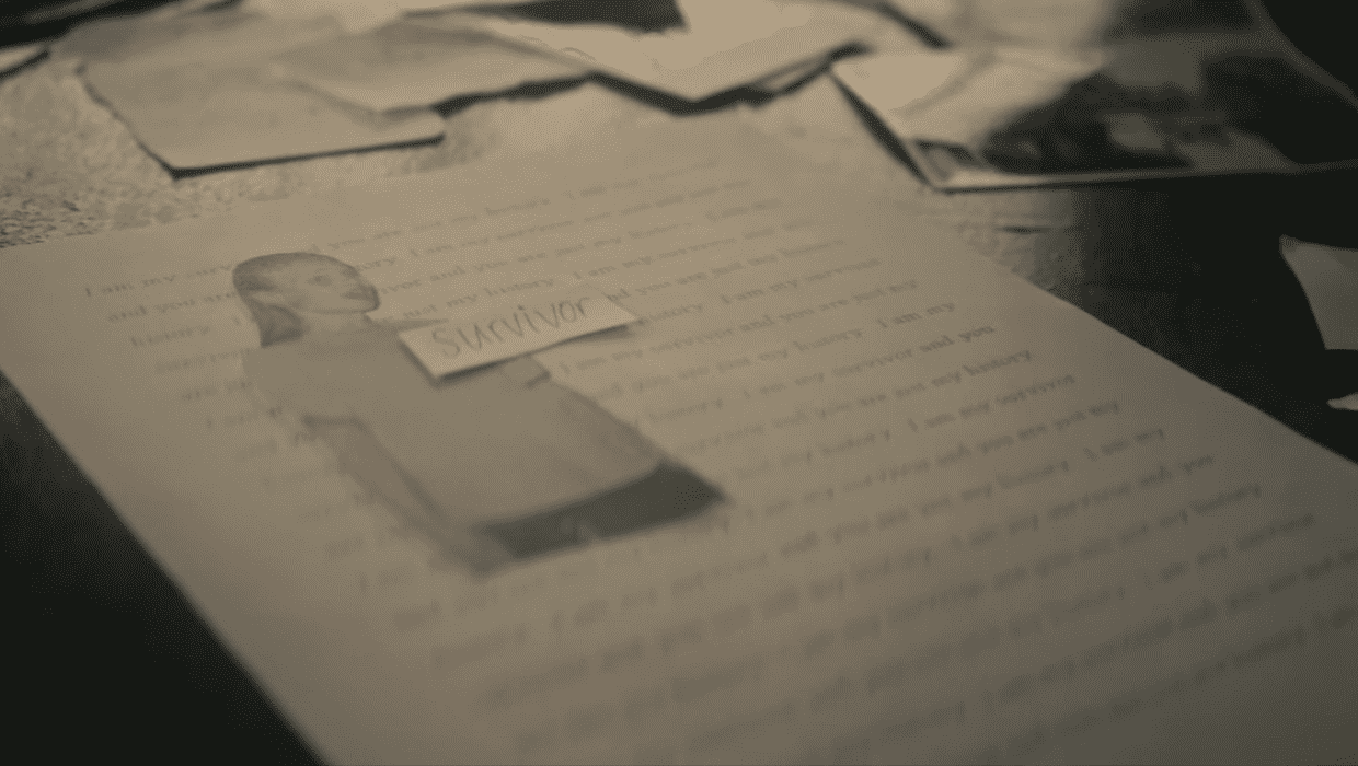 A still from Jessica Willis Fisher's song 'My History' (Jessica Willis Fisher/YouTube)